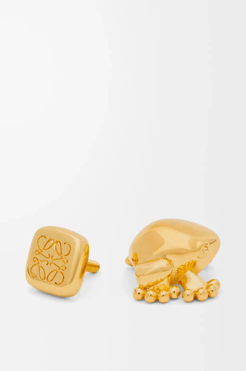 Frog Pin In Brass