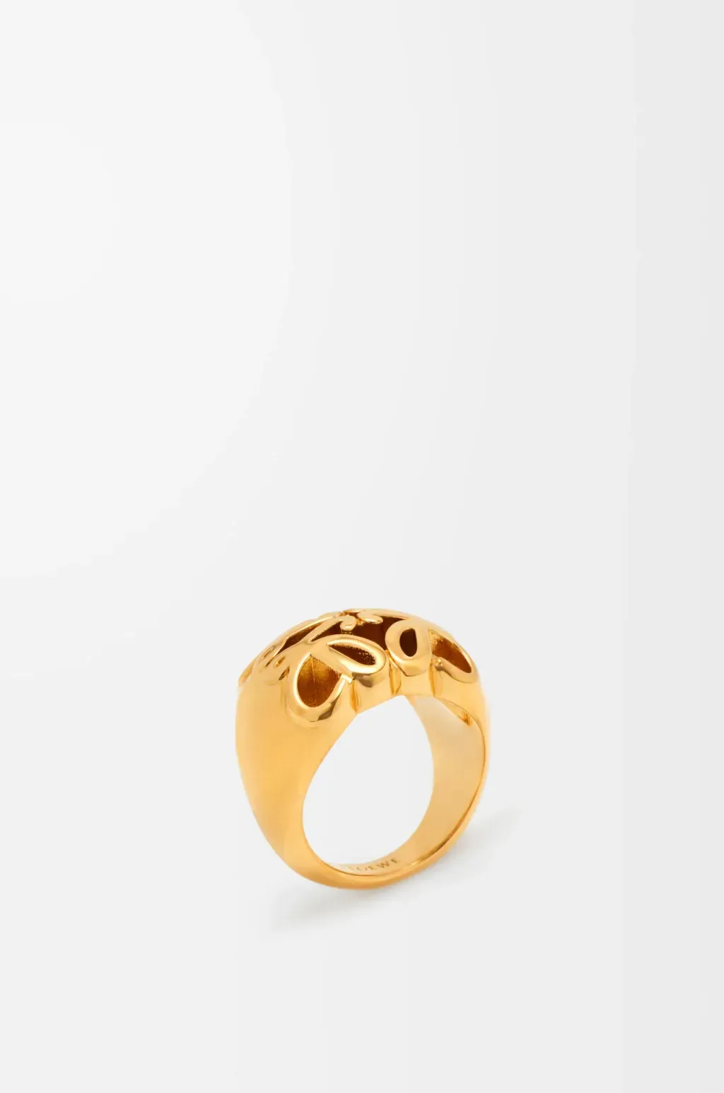 Anagram Bombé Signet Ring