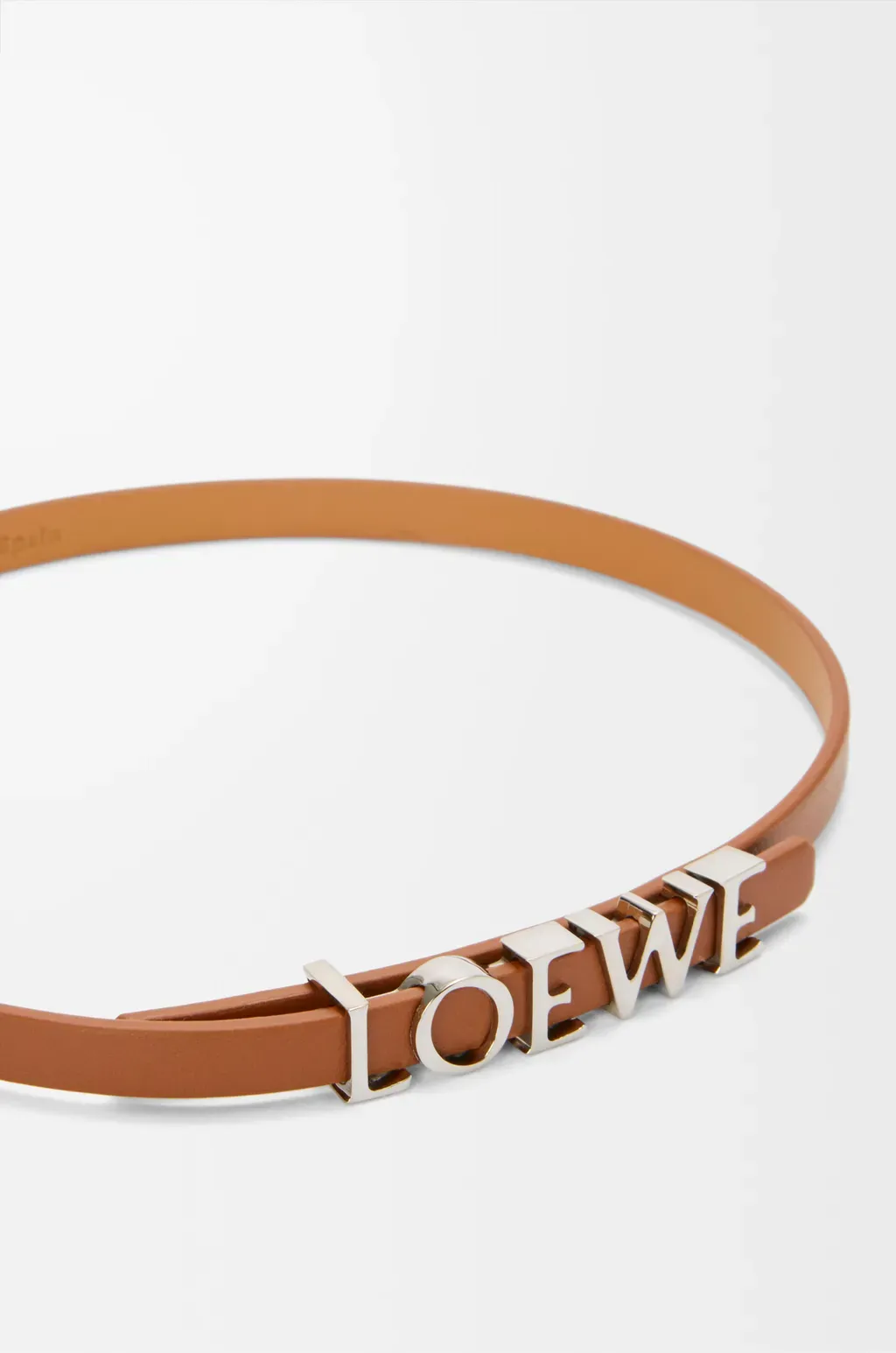 Double Wrap Loewe Bracelet In Calfskin