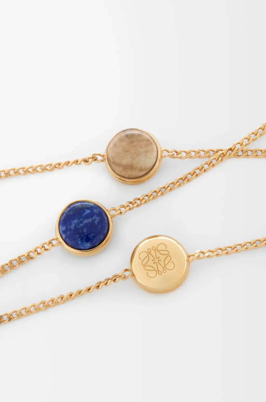 Anagram Pebble Necklace