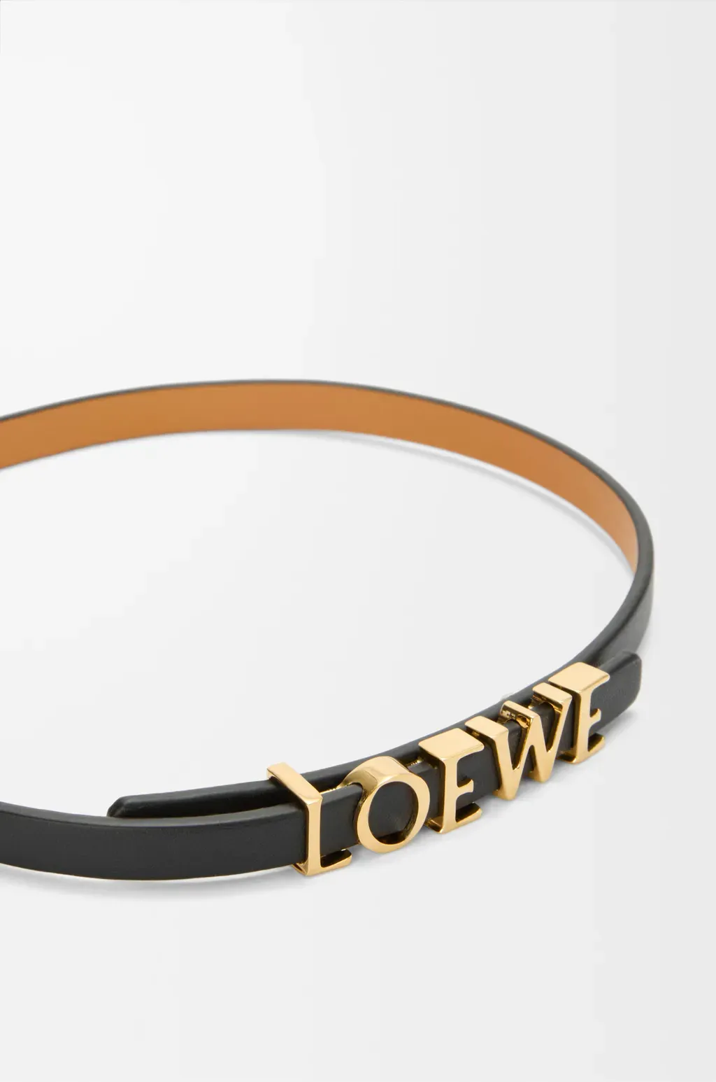 Double Wrap Loewe Bracelet In Calfskin