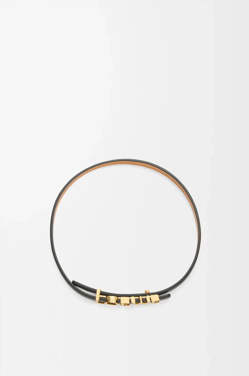 Double Wrap Loewe Bracelet In Calfskin