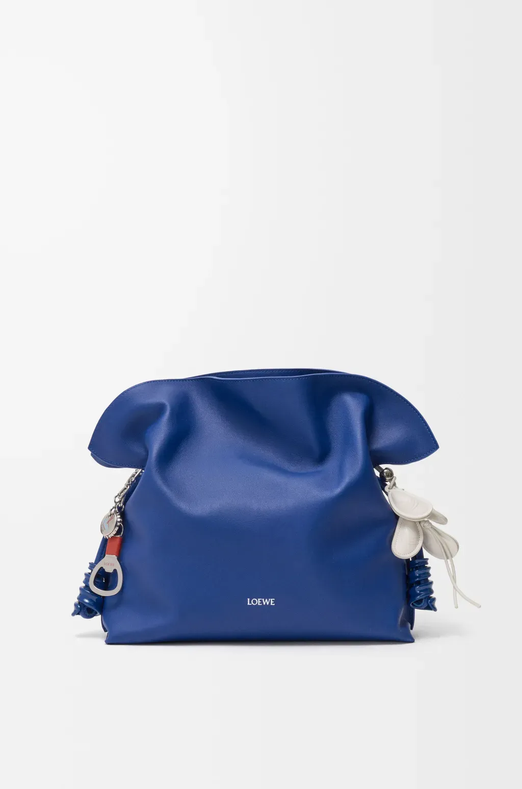 Multi Shell Charm In Leather