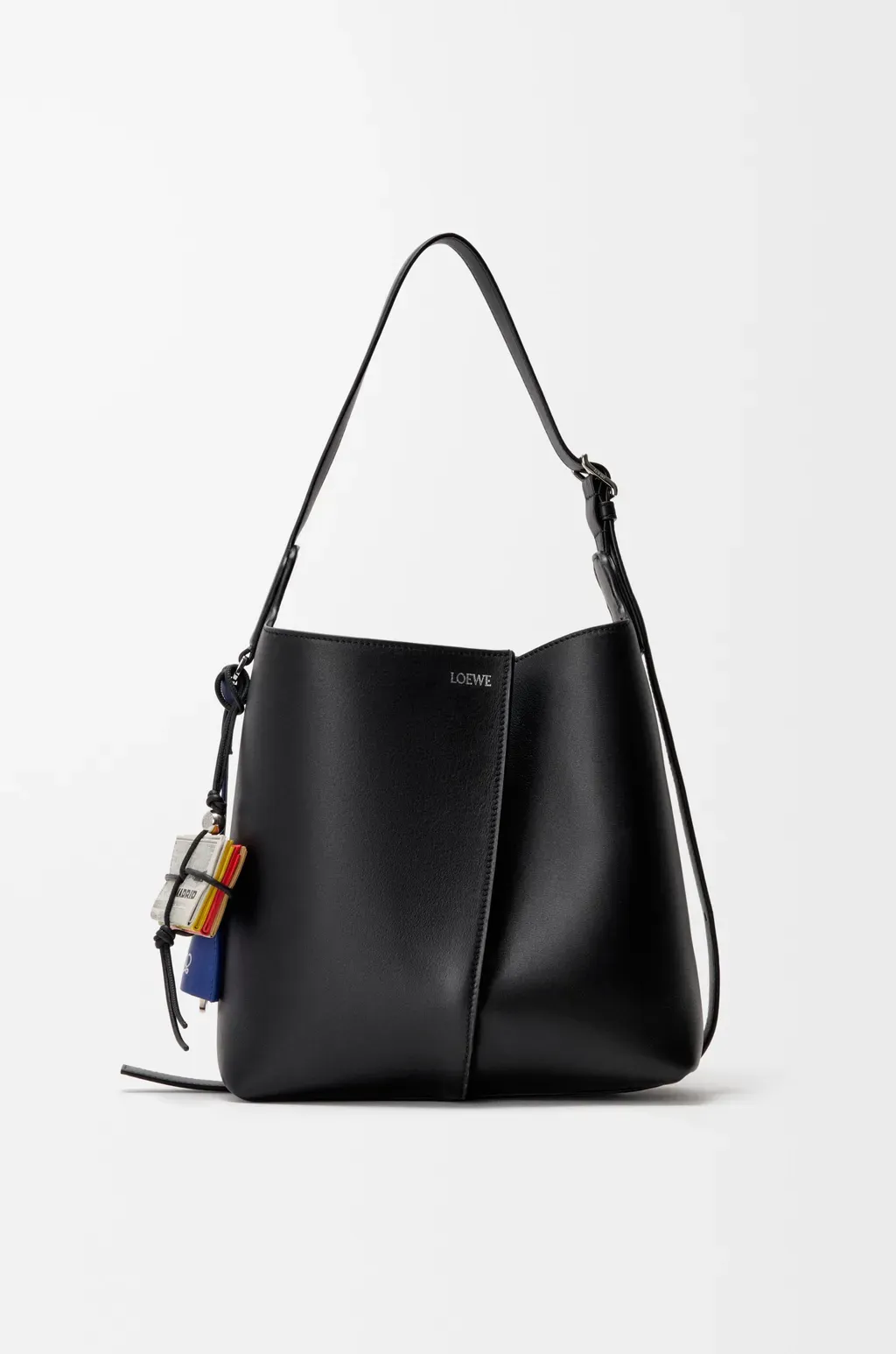 Newspaper Charm In Calfskin