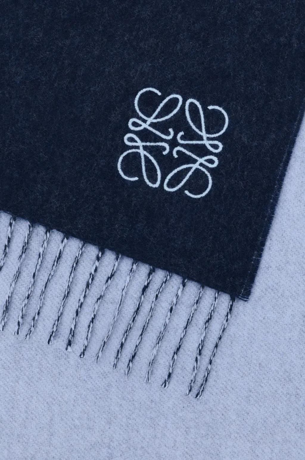 Scarf In Wool And Cashmere