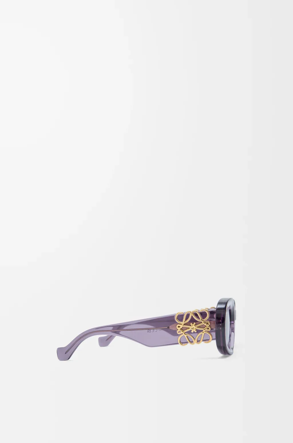 Beveled Oval Maxi Anagram Sunglasses