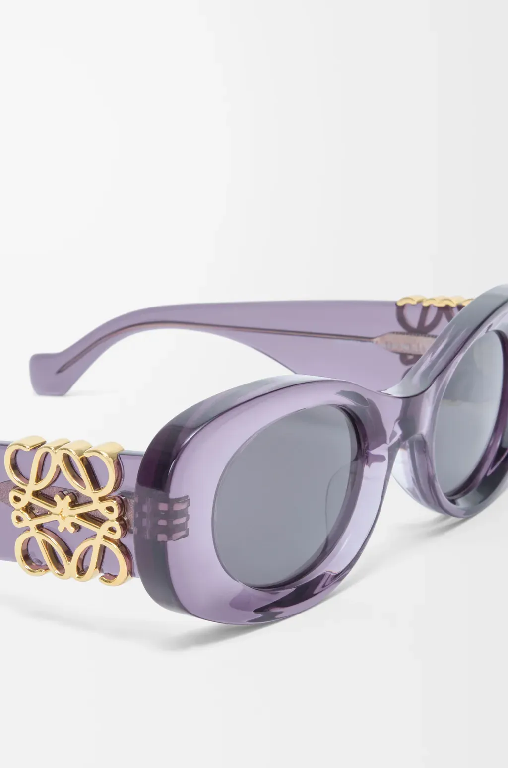 Beveled Oval Maxi Anagram Sunglasses