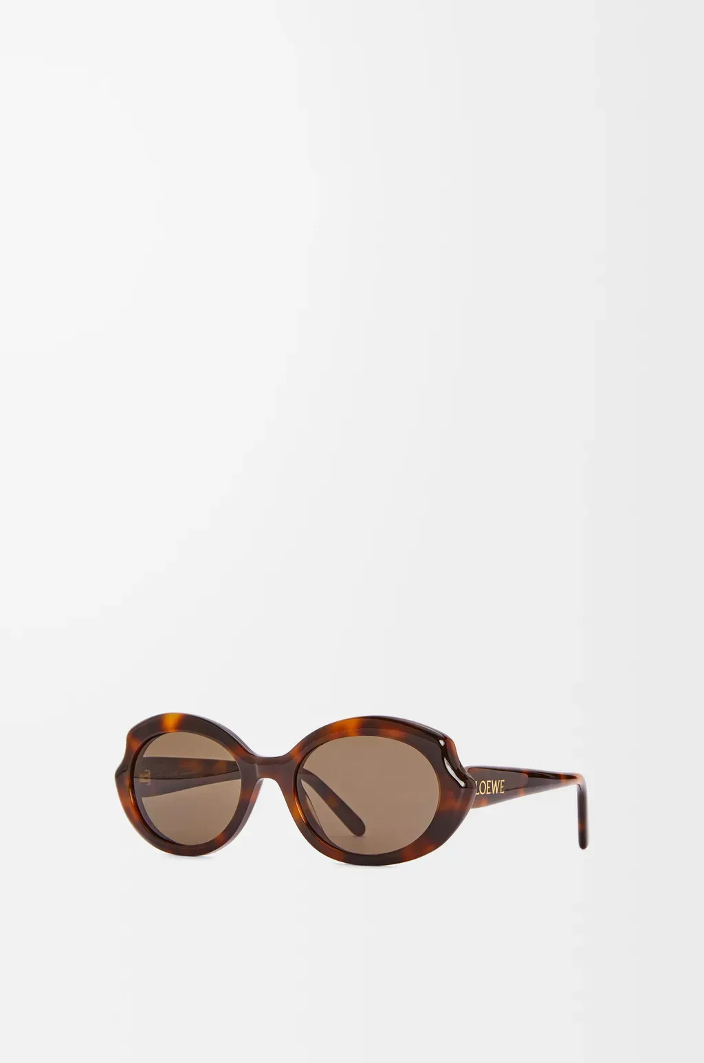 Mini Oval Slim Sunglasses