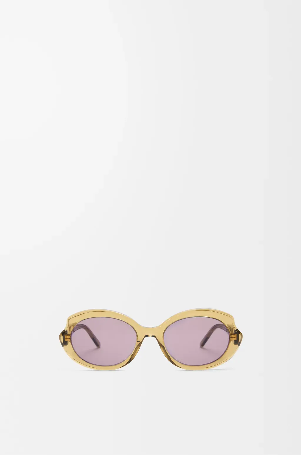 Mini Oval Slim Sunglasses