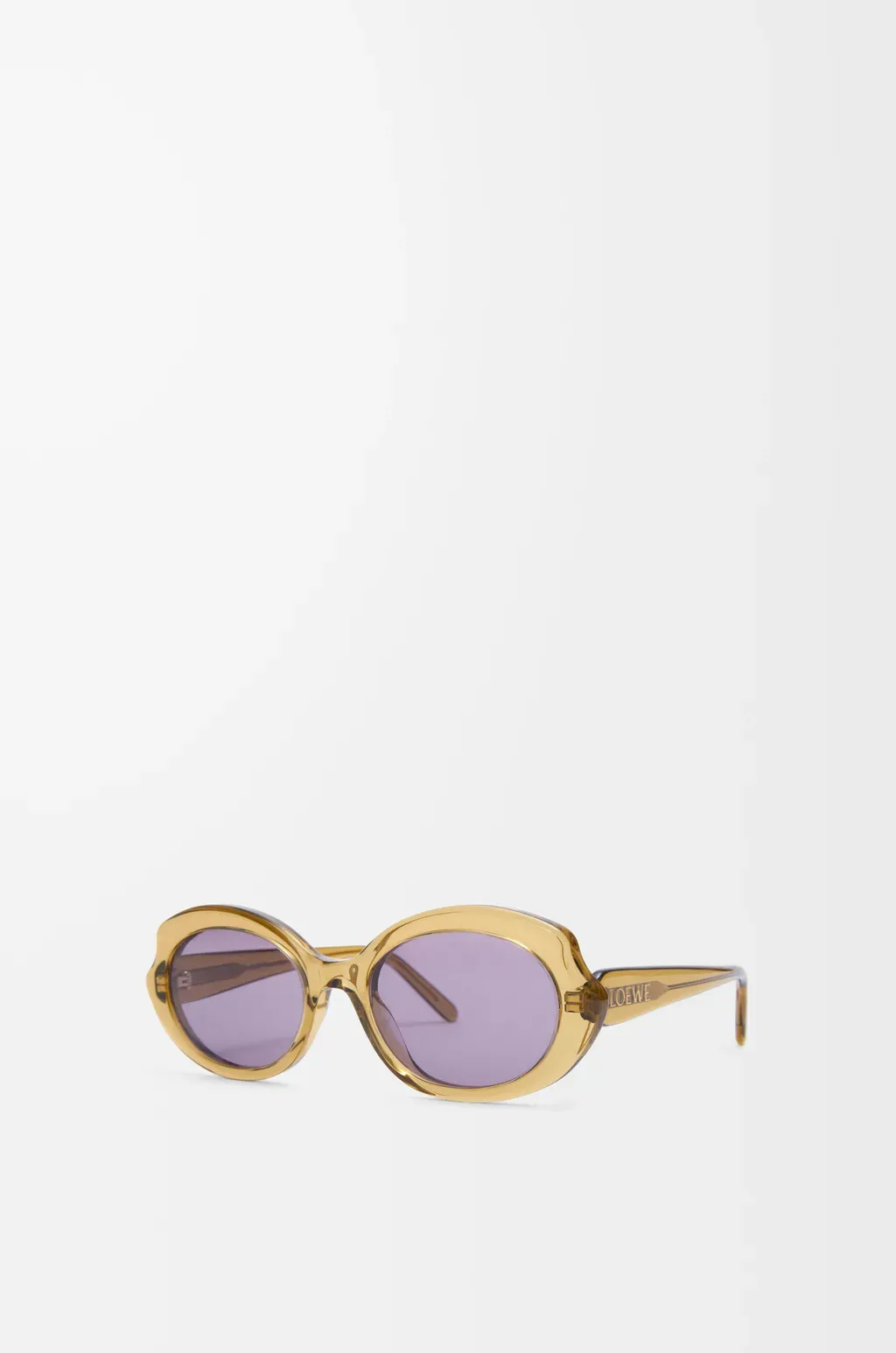 Mini Oval Slim Sunglasses