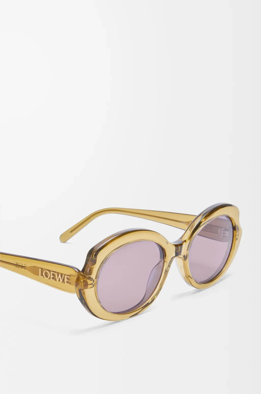 Mini Oval Slim Sunglasses