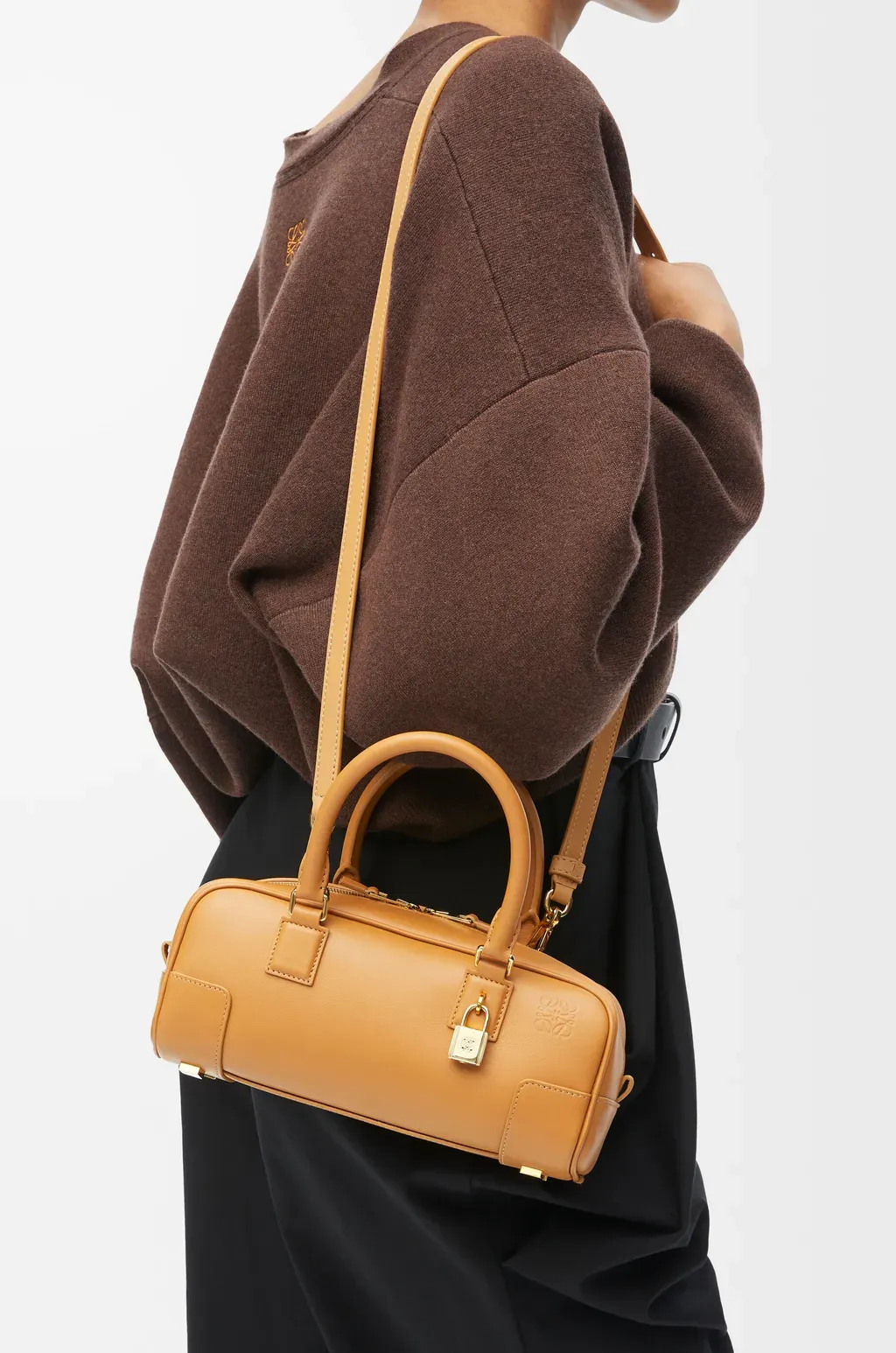 Amazona 23 Cropped Bag In Nappa Calfskin