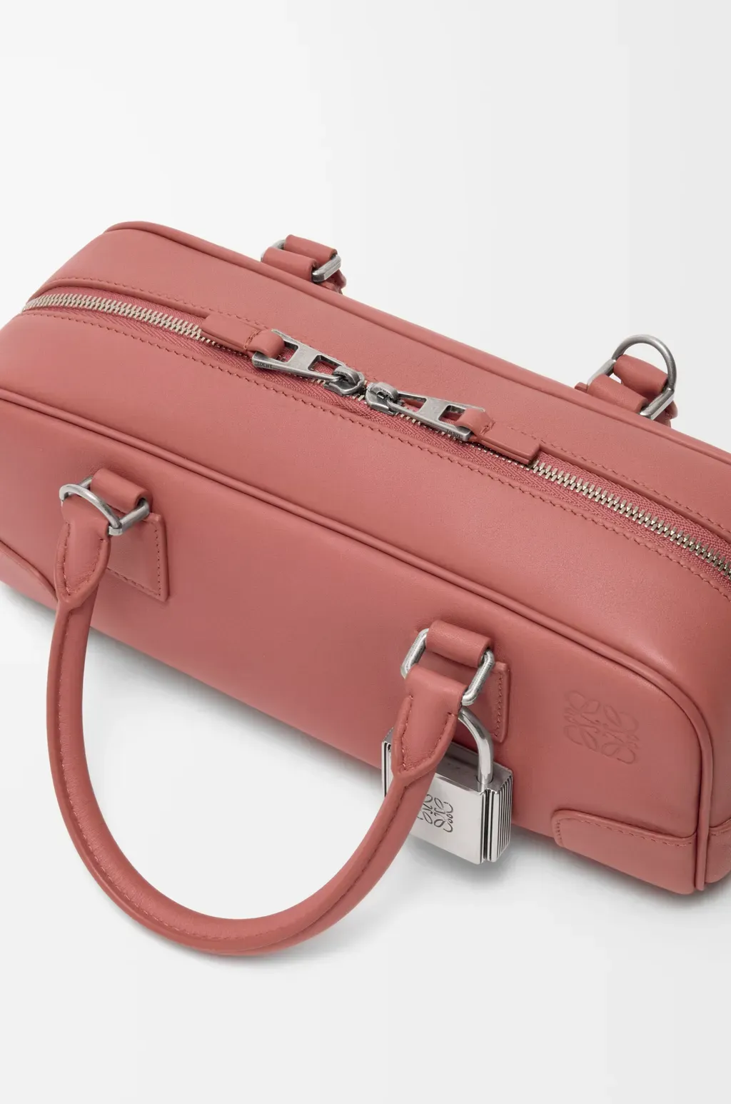 Amazona 23 Cropped Bag In Shiny Calfskin