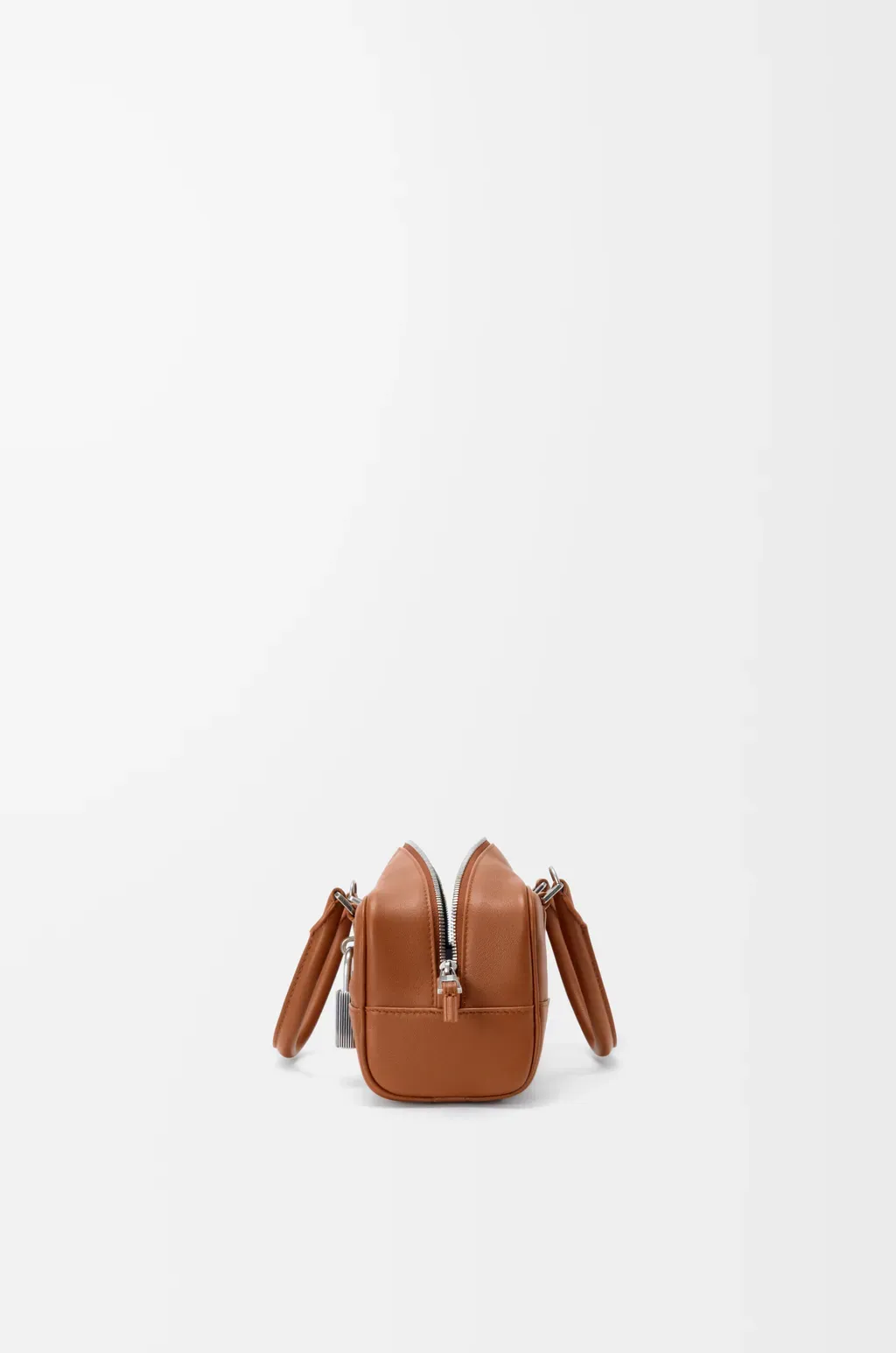Amazona 23 Cropped Bag In Shiny Calfskin