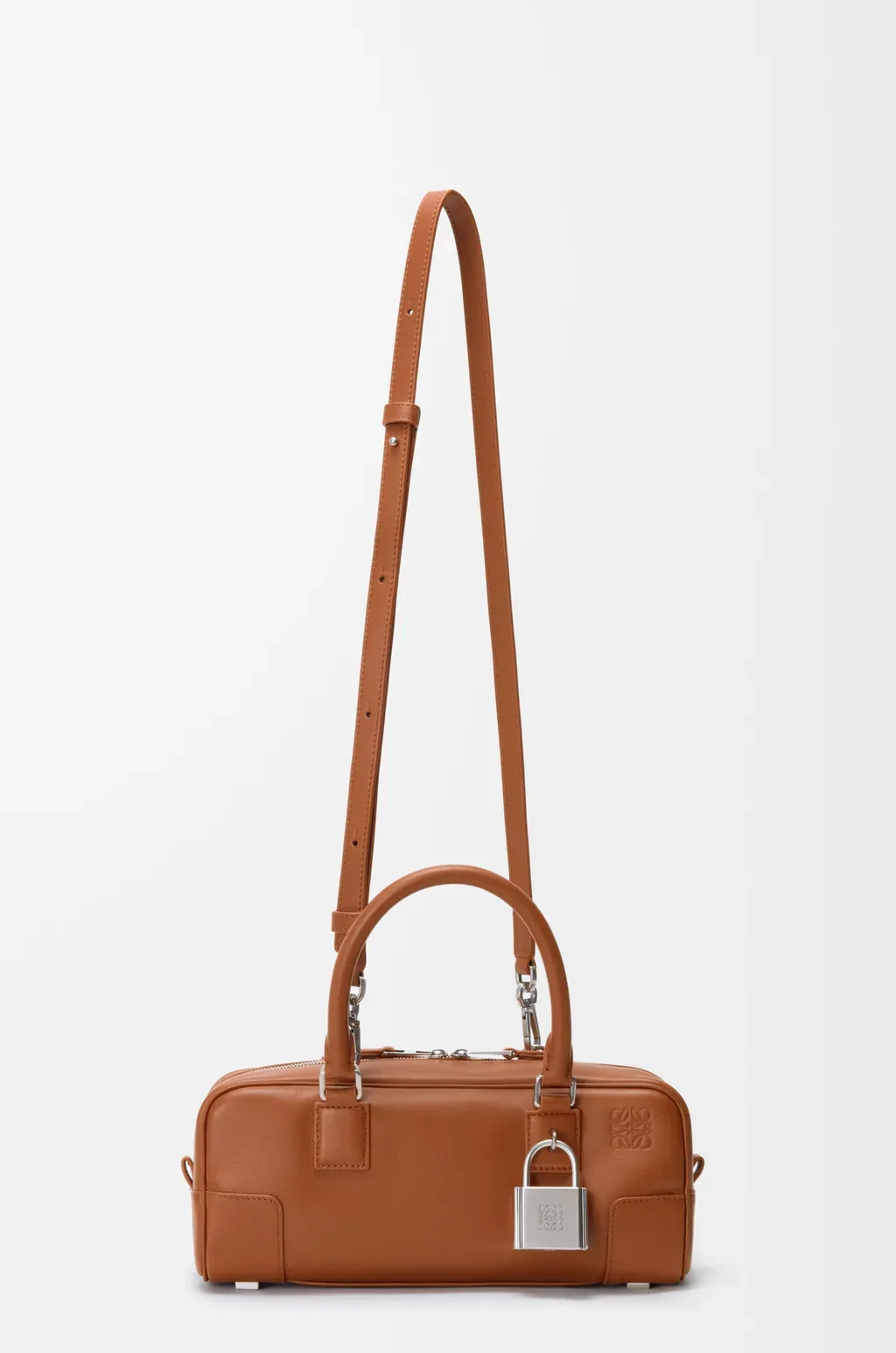 Amazona 23 Cropped Bag In Shiny Calfskin