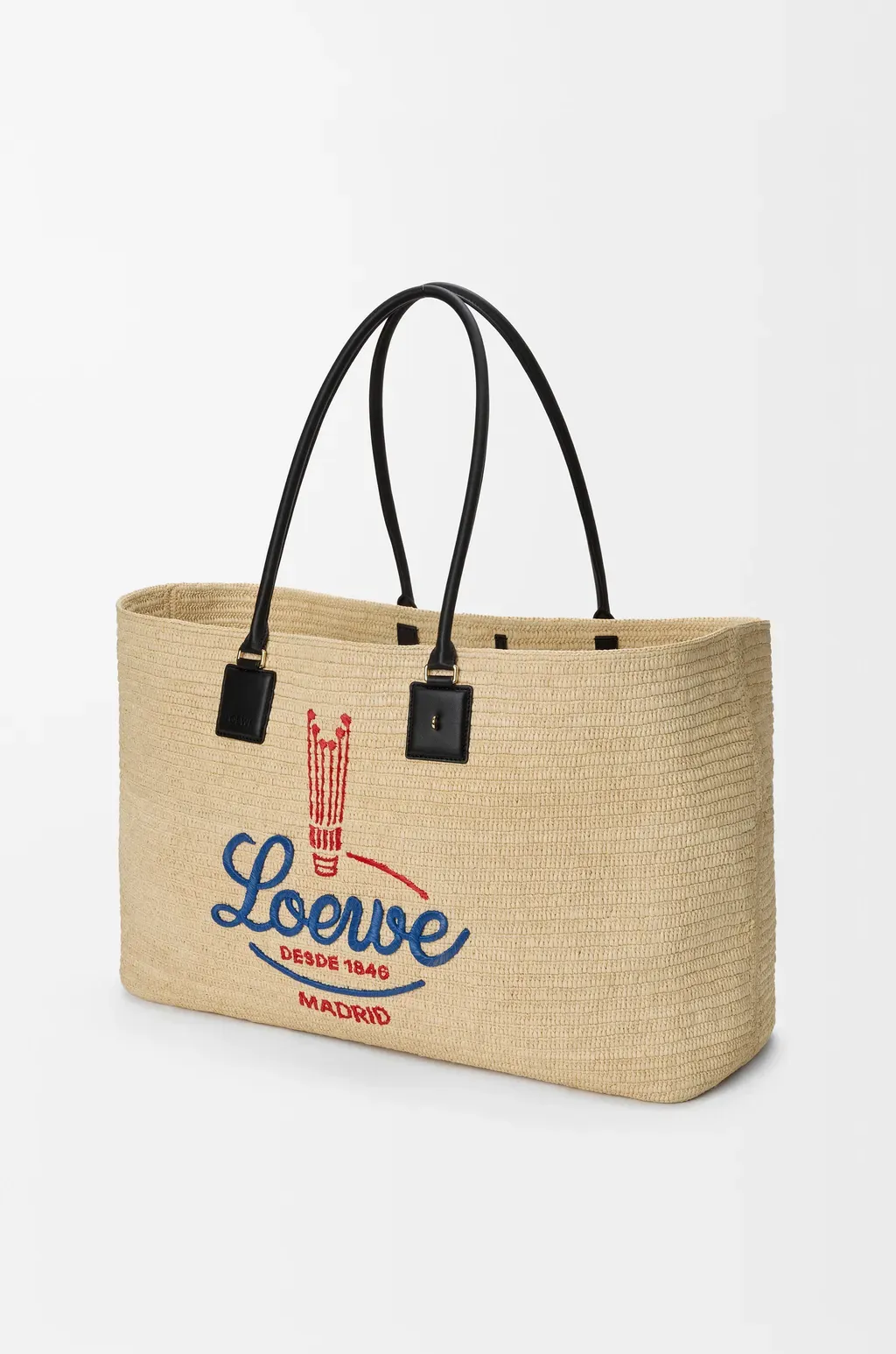 Xl Verano Tote In Raffia