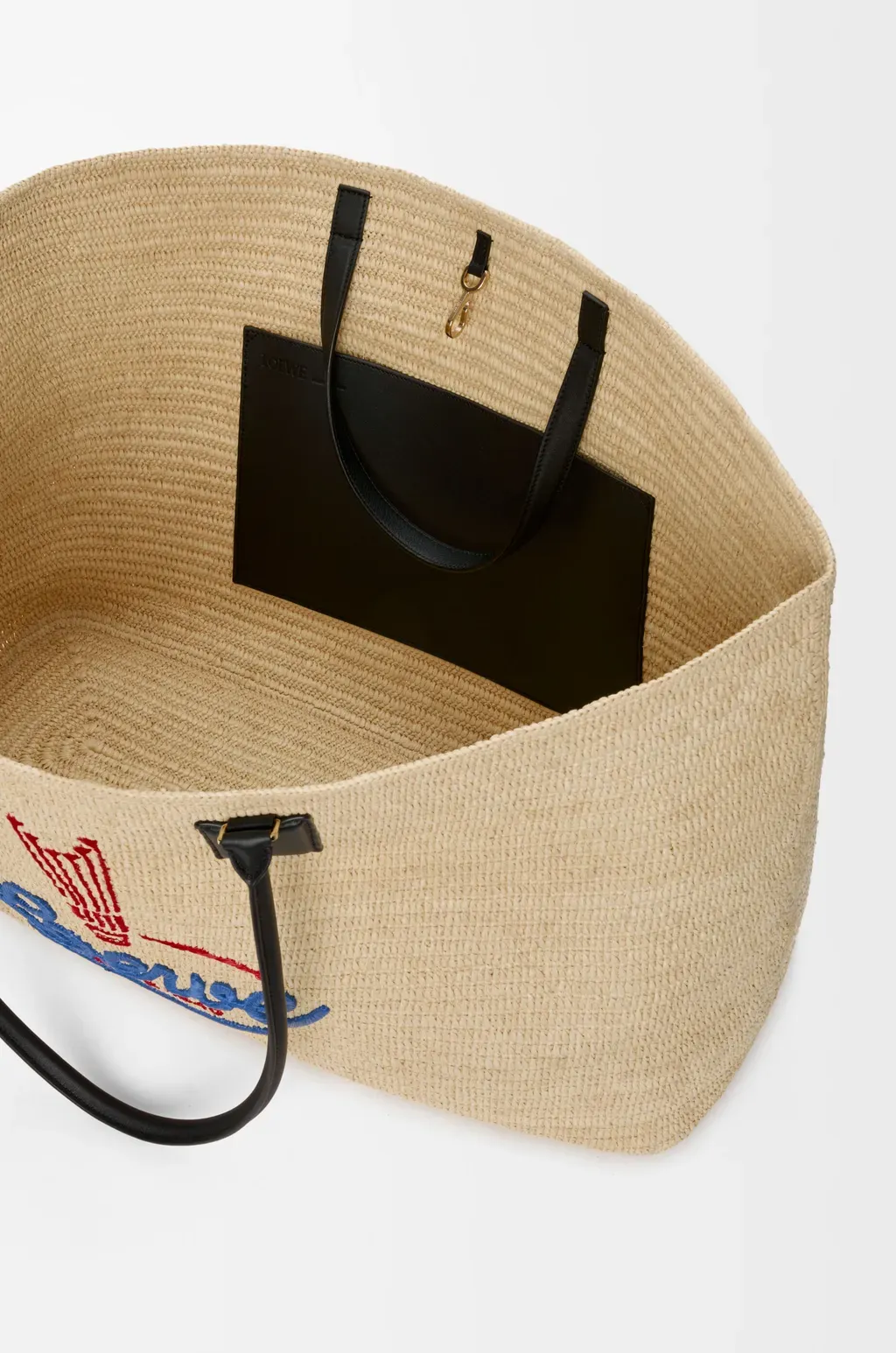 Xl Verano Tote In Raffia