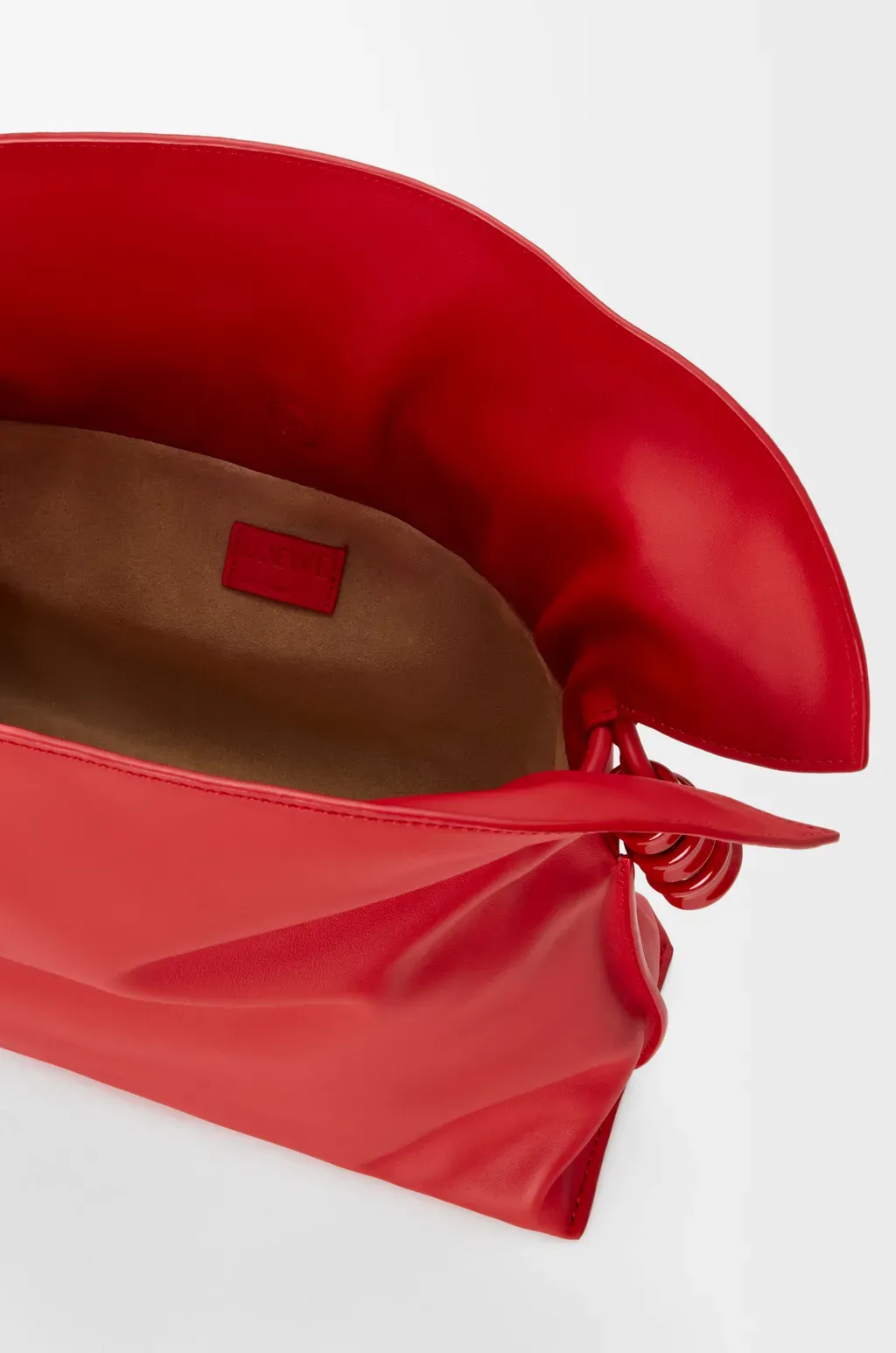 Medium Coil Flamenco Clutch In Nappa Calfskin
