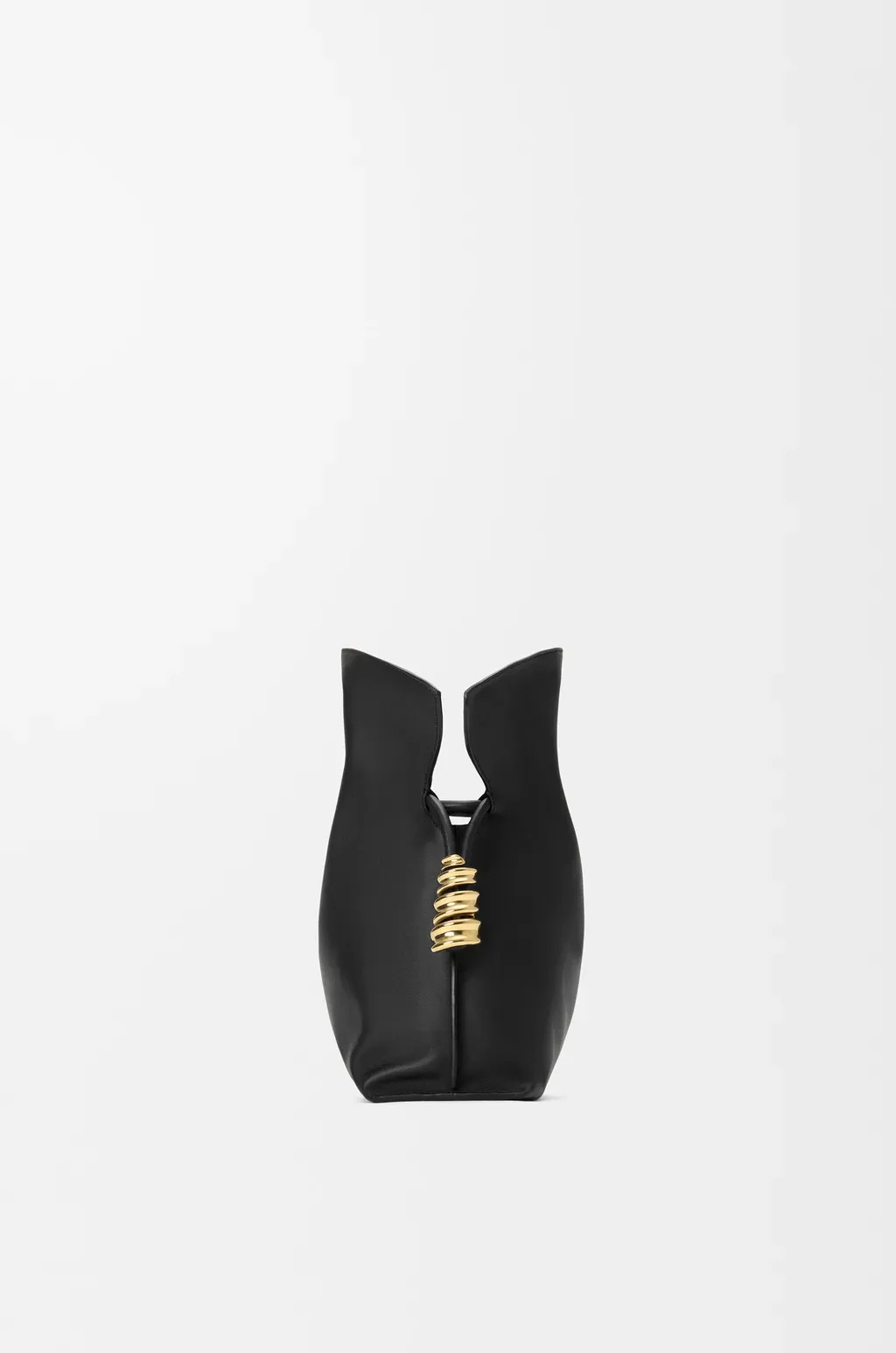 Medium Coil Flamenco Clutch In Nappa Calfskin