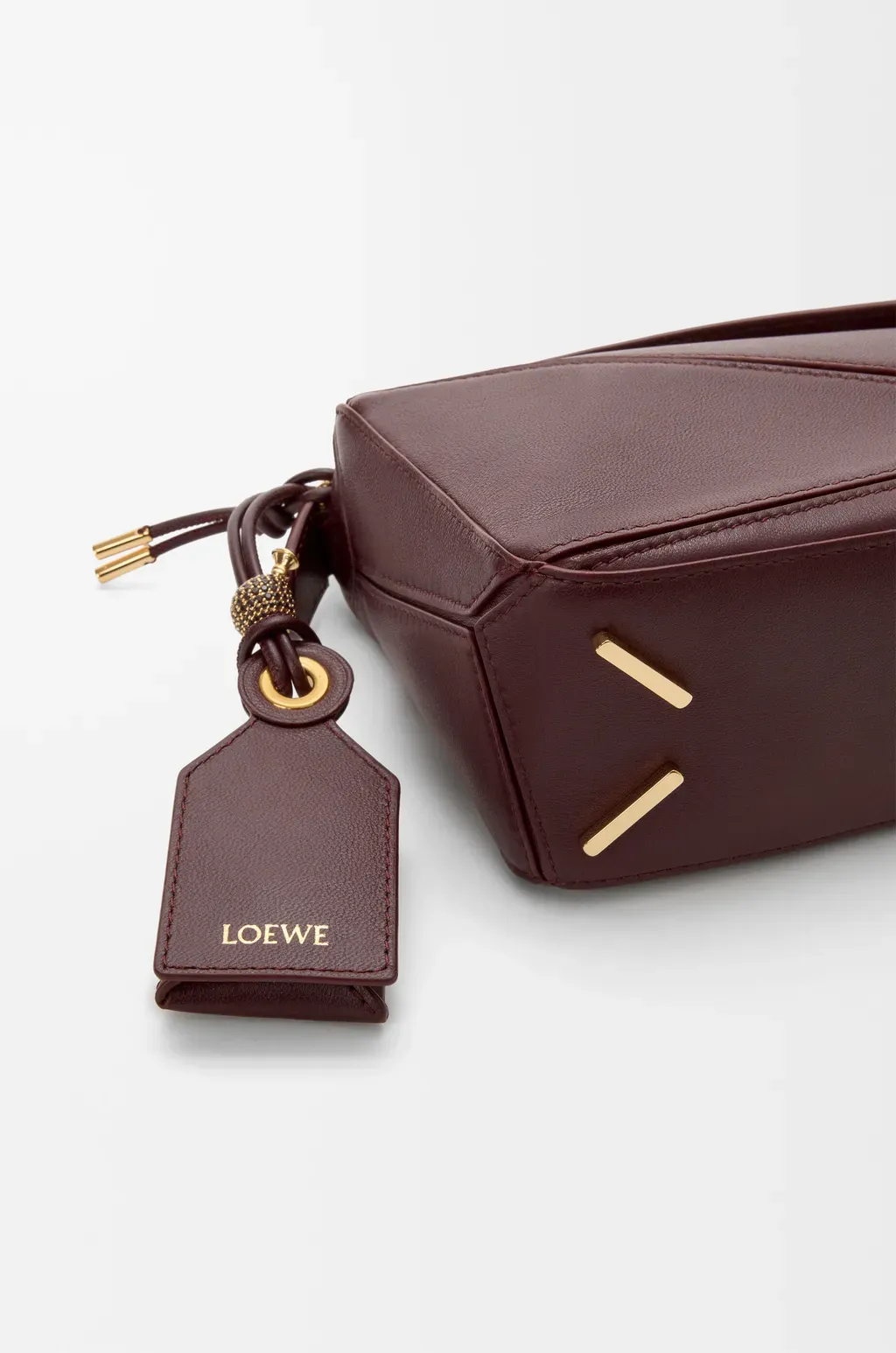 Mini Featherlight Puzzle Bag In Mellow Nappa Lambskin