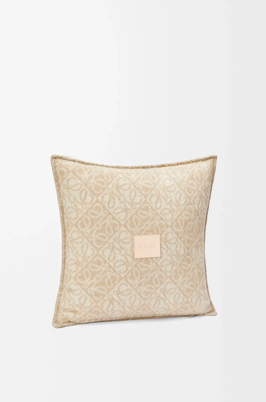 Anagram Cushion In Wool And Cashmere