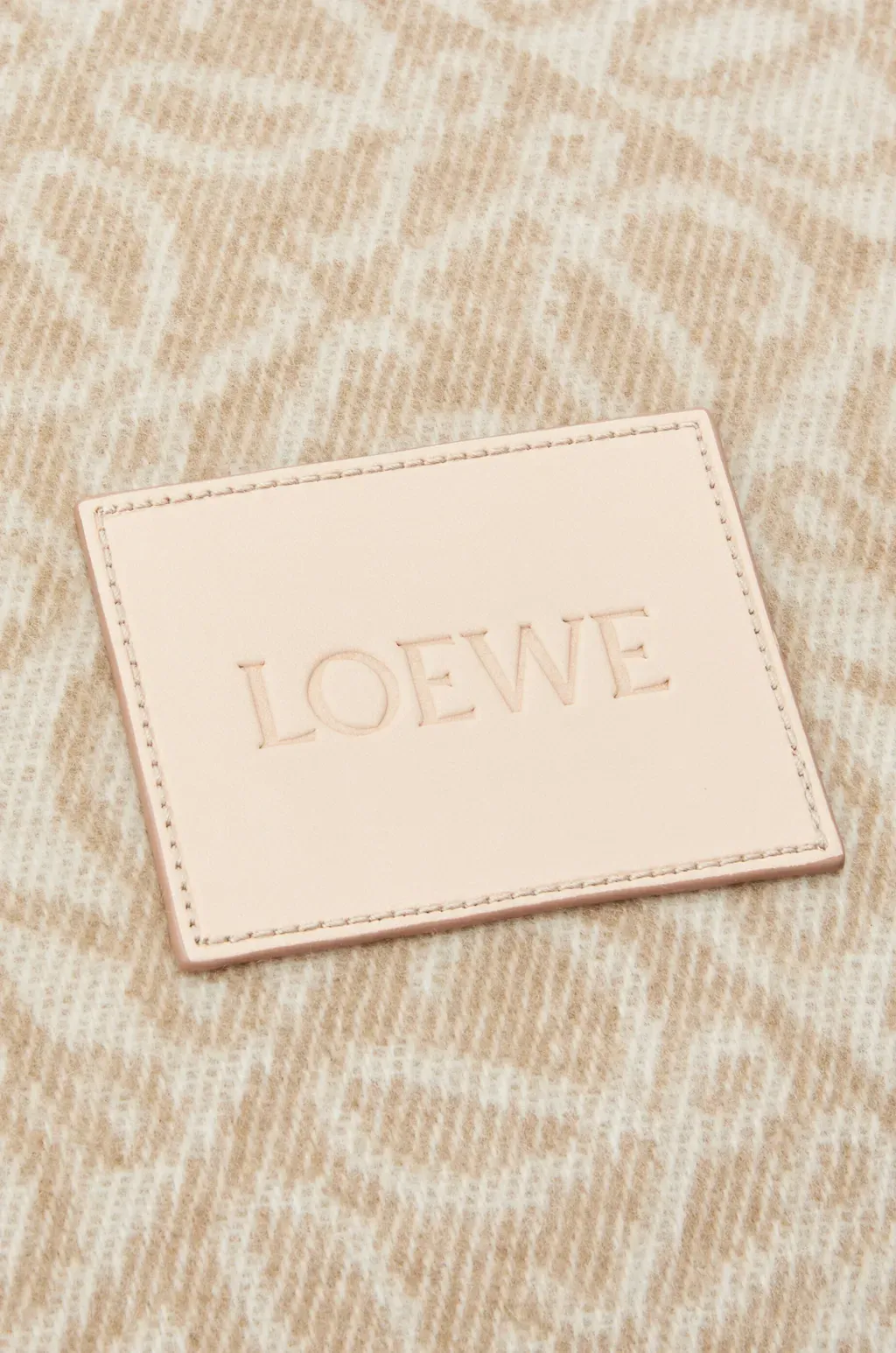 Anagram Cushion In Wool And Cashmere