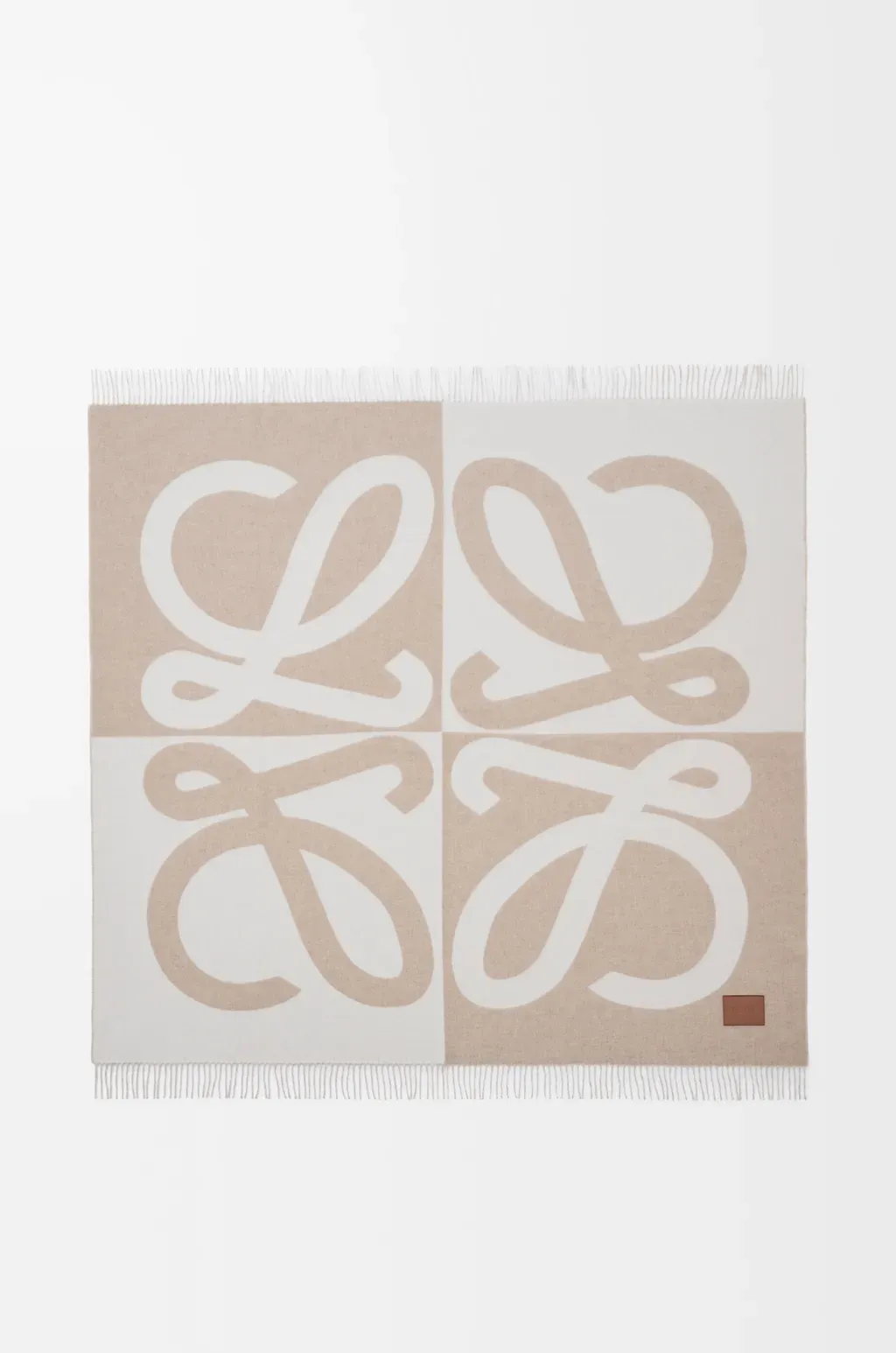 Blanket In Wool And Cashmere
