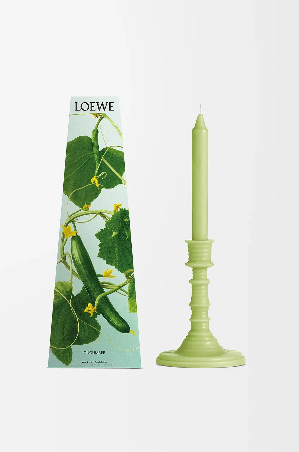 Cucumber Wax Candleholder