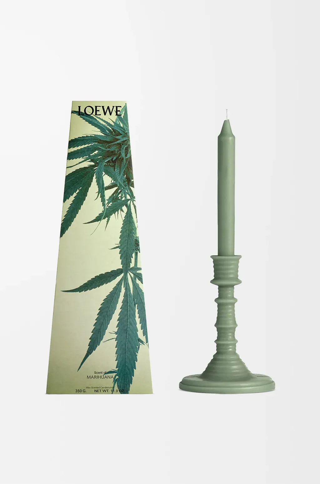 Scent Of Marihuana Wax Candleholder