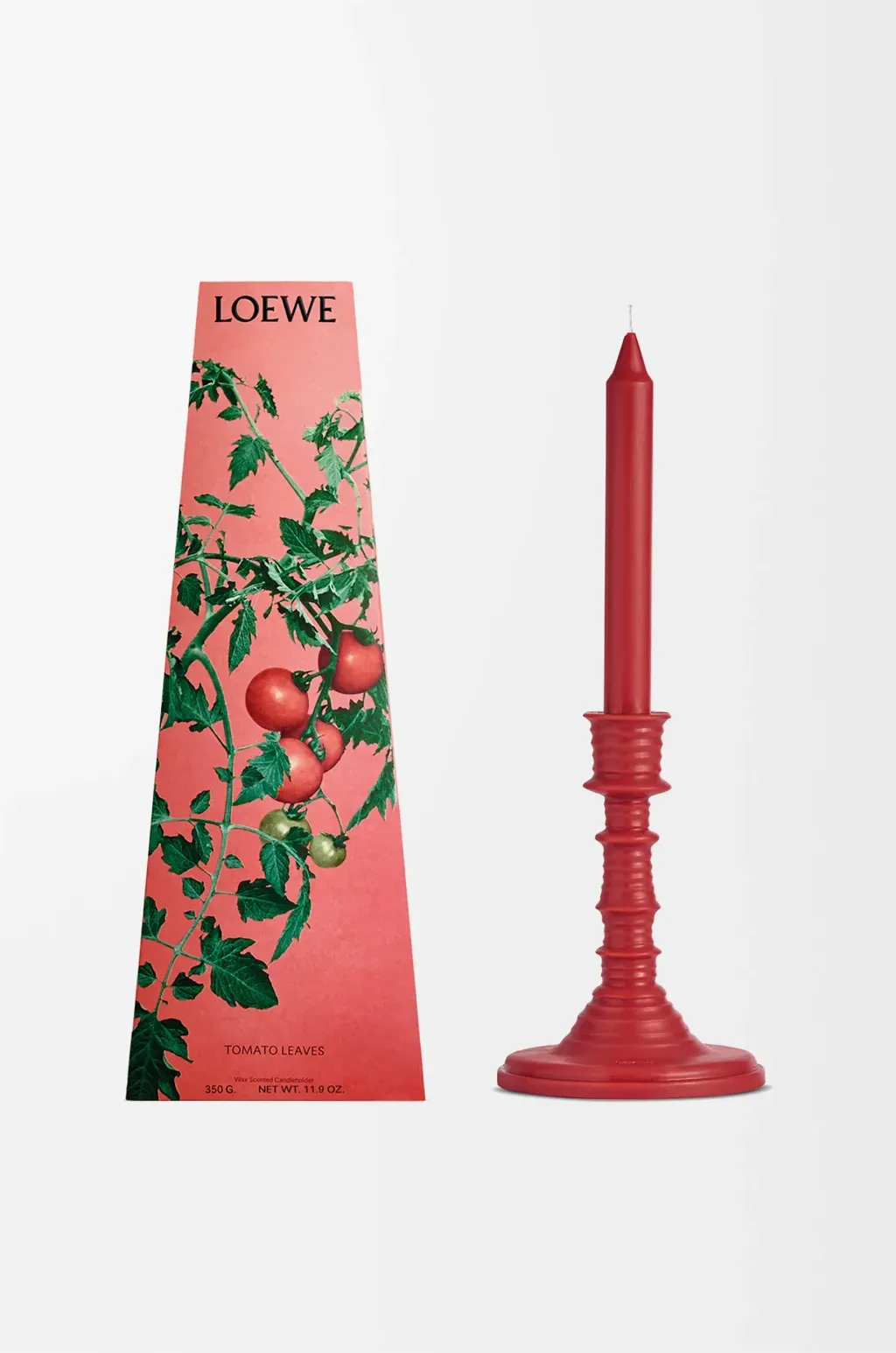 Tomato Leaves Wax Candleholder
