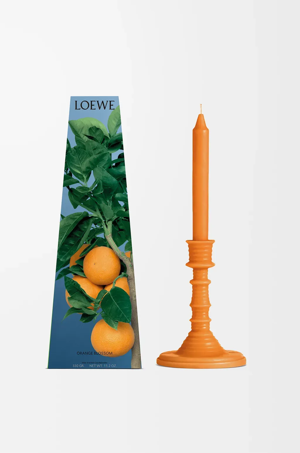 Orange Blossom Wax Candleholder