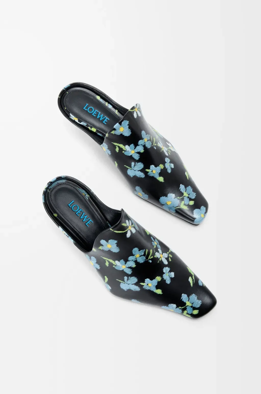 Emily Mule In Printed Lambskin