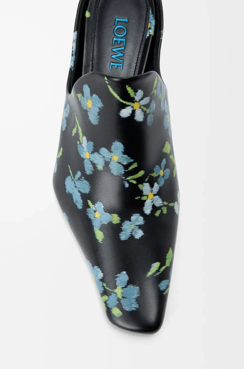 Emily Mule In Printed Lambskin