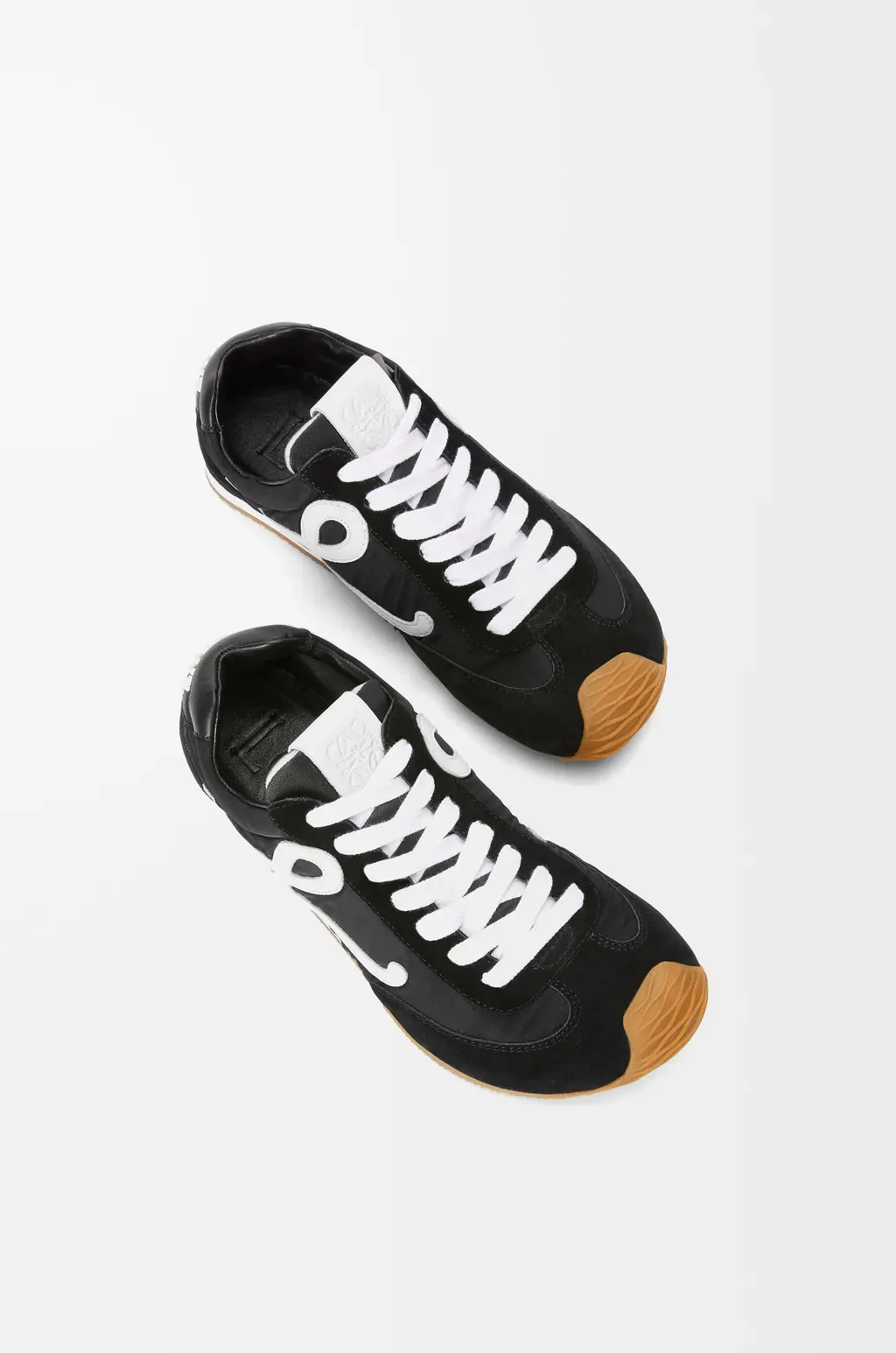 Ballet Runner 2.0 In Nylon And Calfskin