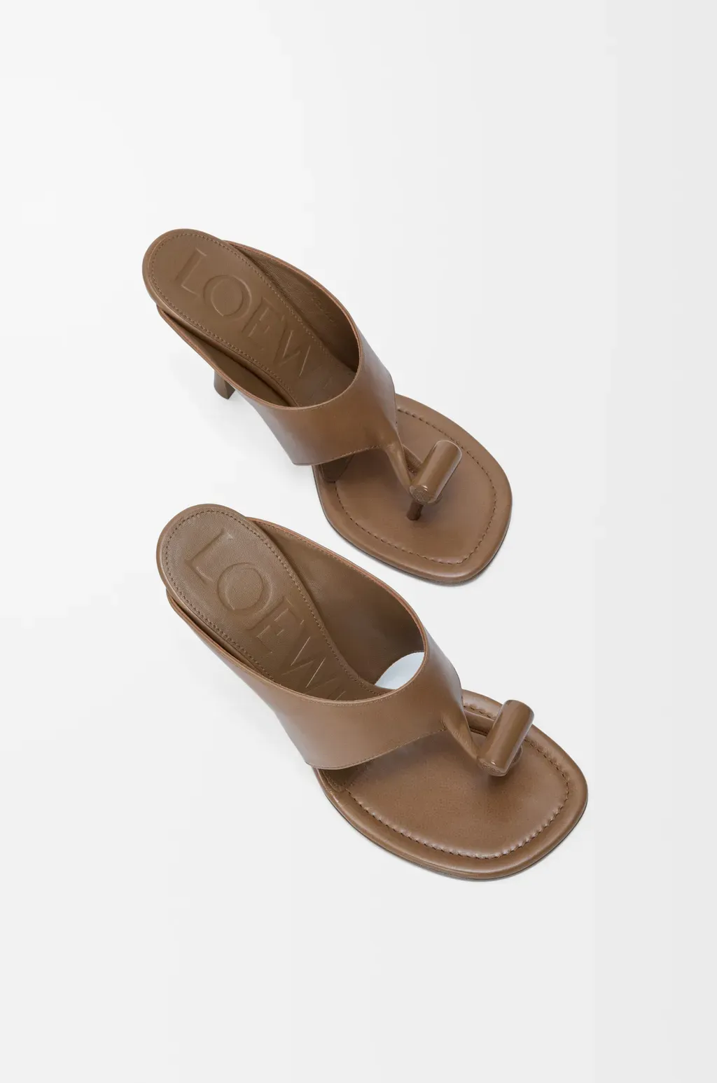 Toggle Sandal In Shiny Smooth Calfskin