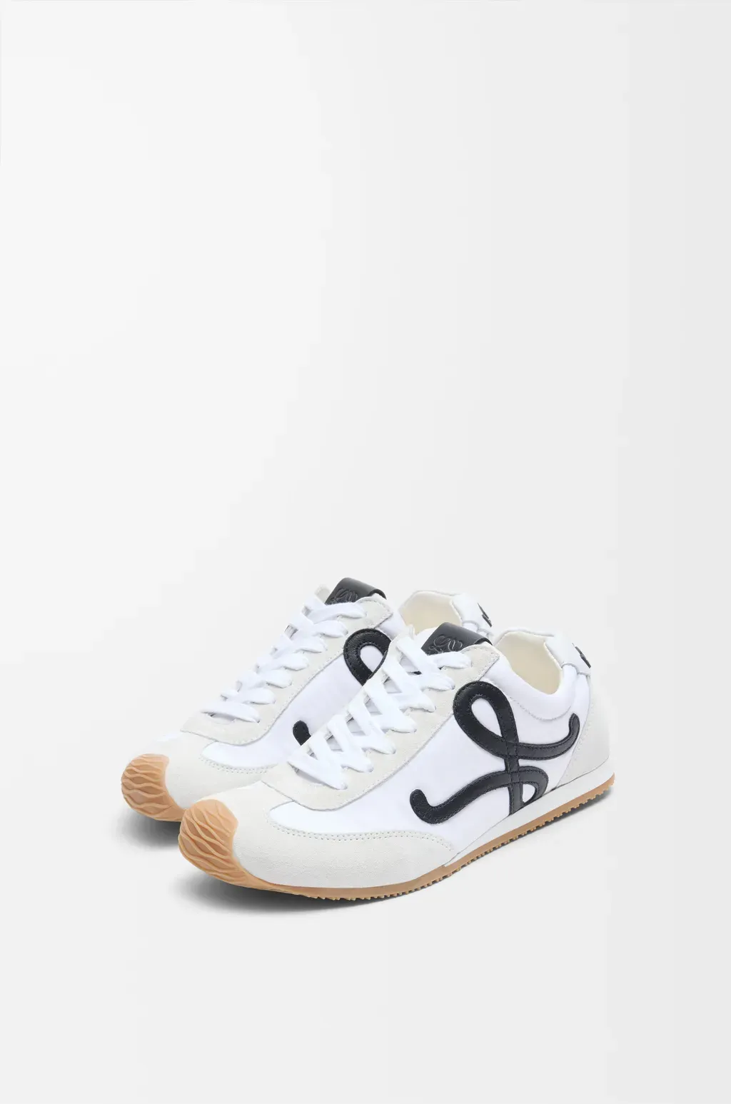 Ballet Runner 2.0 In Nylon And Calfskin