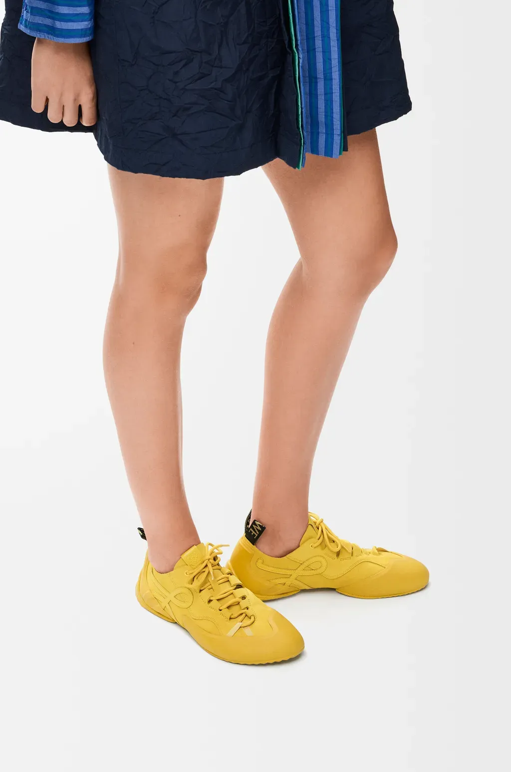 Grip Sneaker In Calfskin Suede