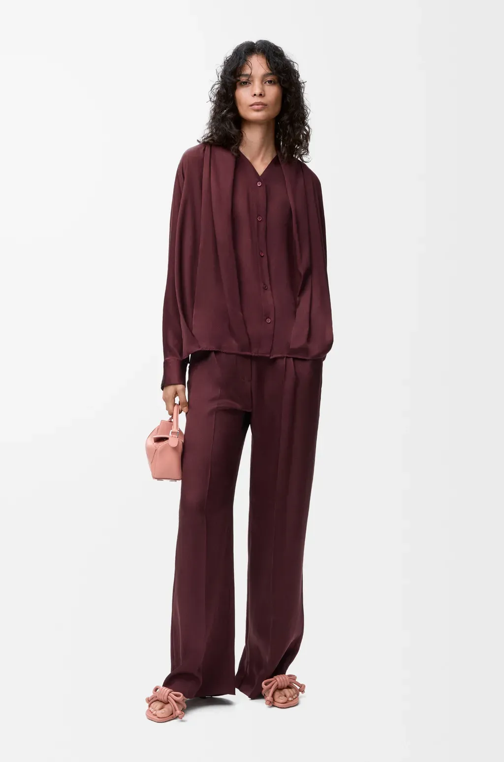 Trousers In Silk