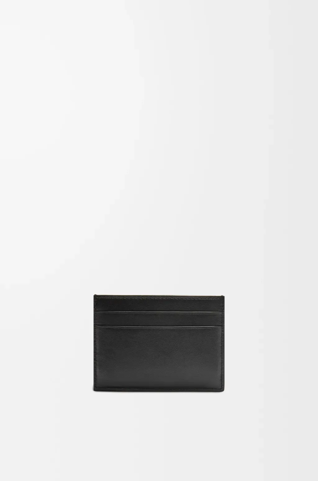 Puffer Anagram Plain Cardholder In Shiny Nappa Calfskin