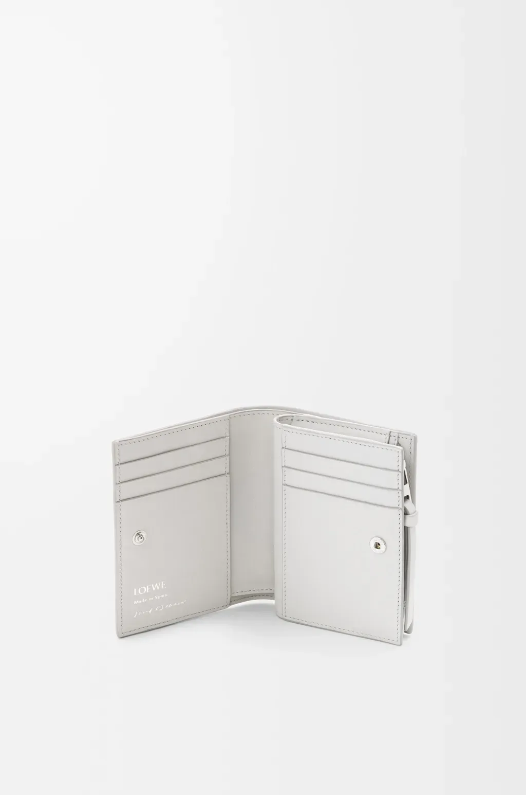 Compact Wallet In Nappa Calfskin