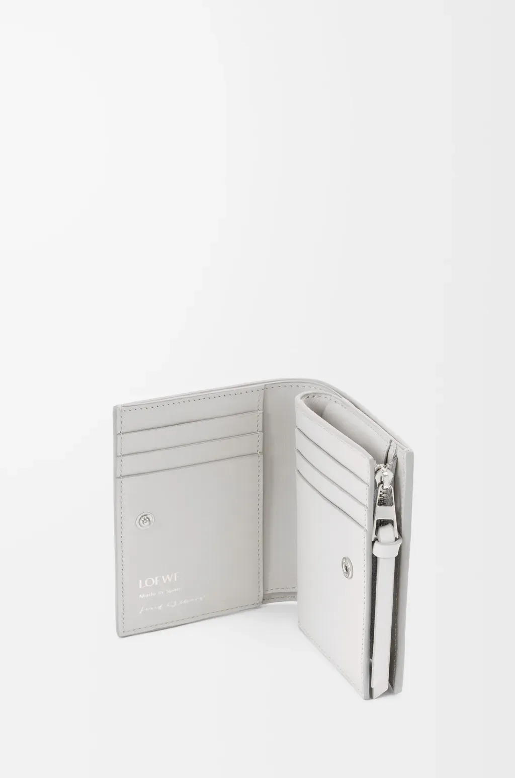 Compact Wallet In Nappa Calfskin
