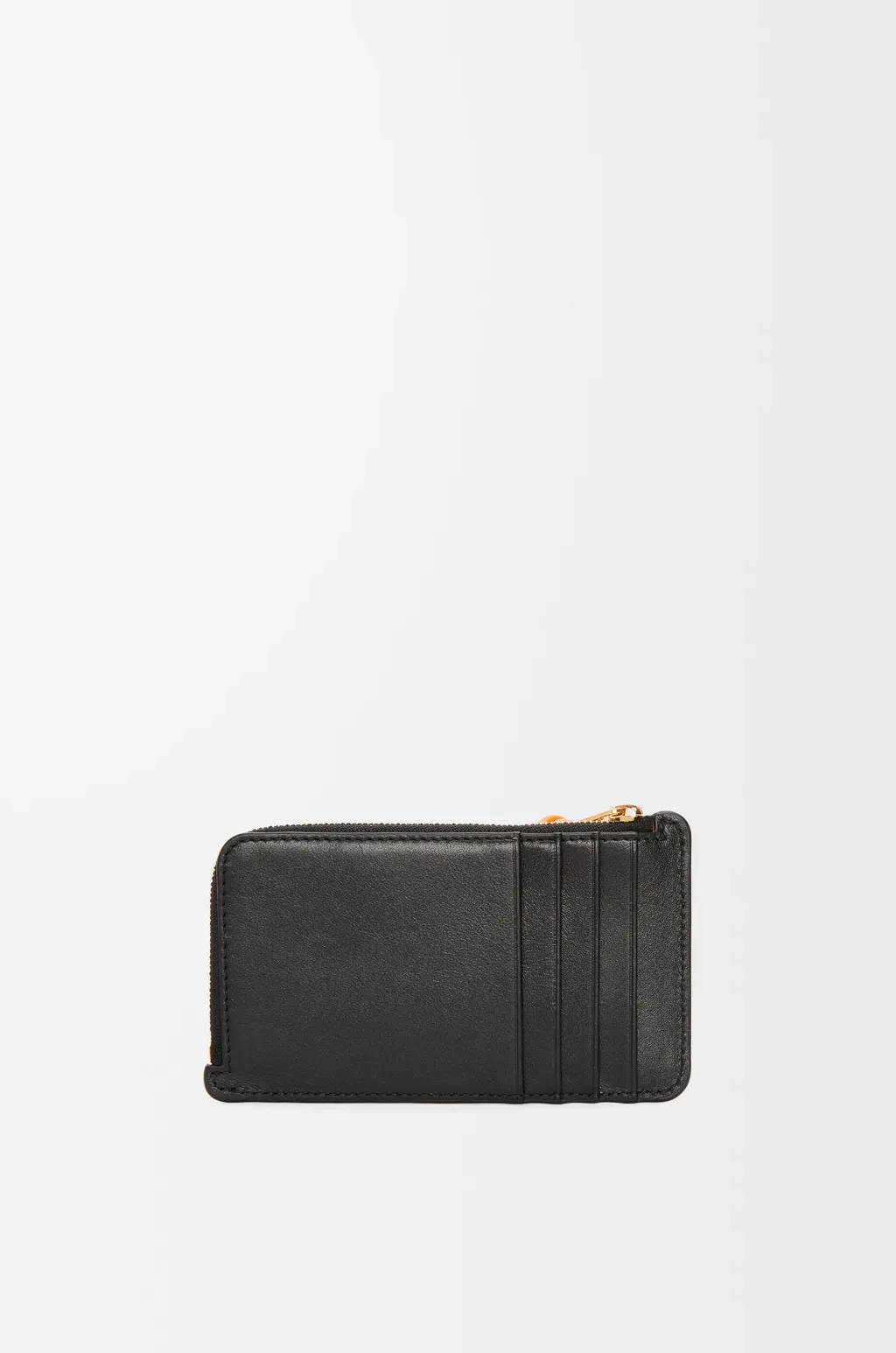 Knot Coin Cardholder In Shiny Nappa Calfskin