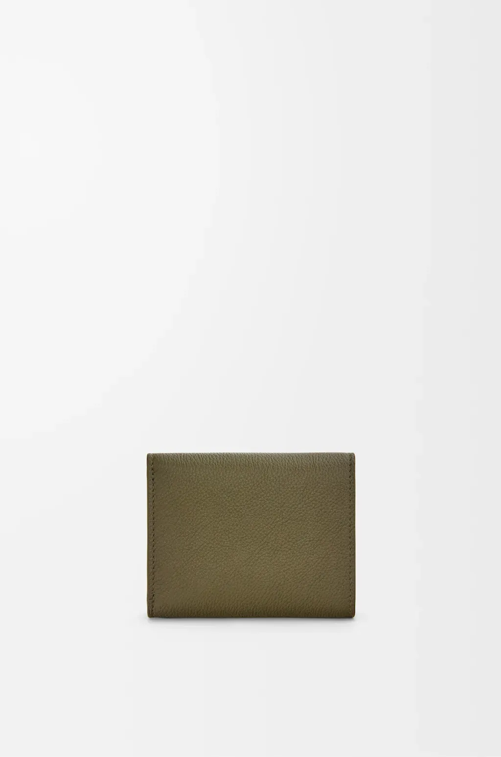 Pebble Trifold Wallet In Pebble Grain Calfskin