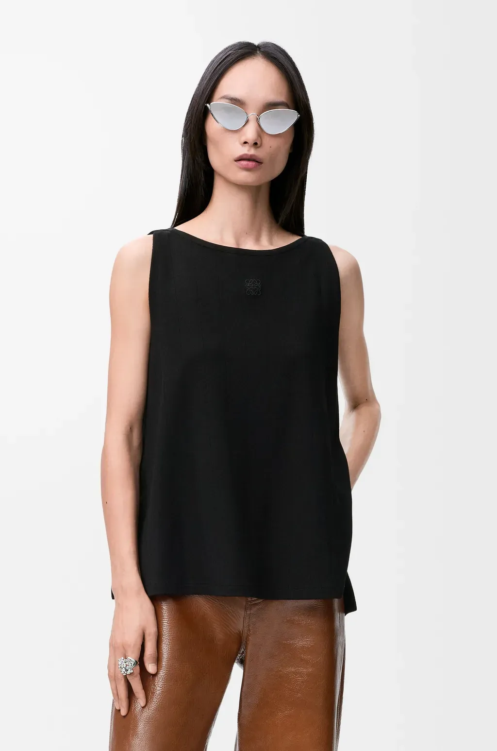 Anagram Top In Viscose Blend