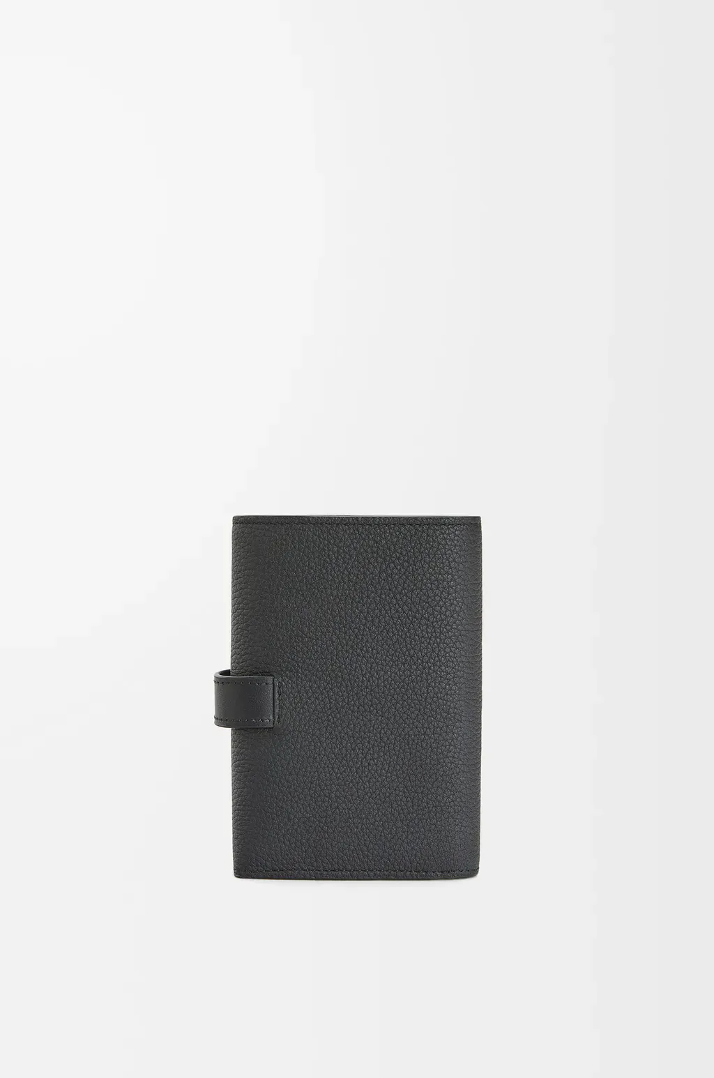 Small Vertical Wallet In Soft Grained Calfskin