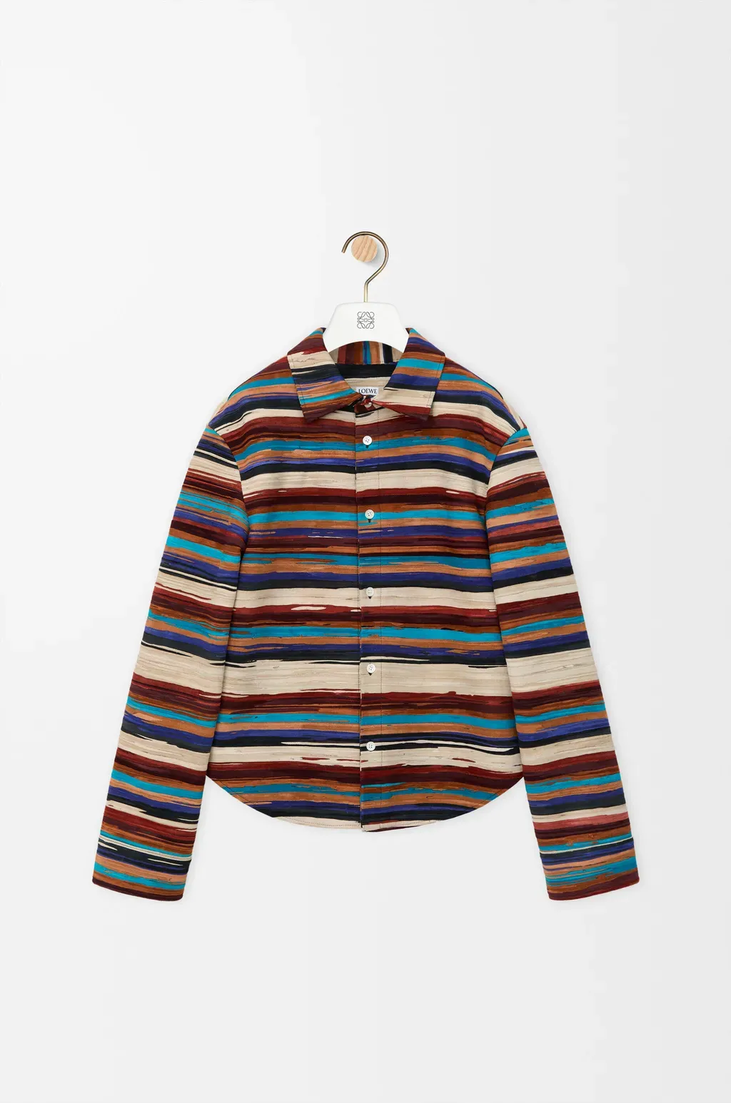 Overshirt In Nubuck Lambskin