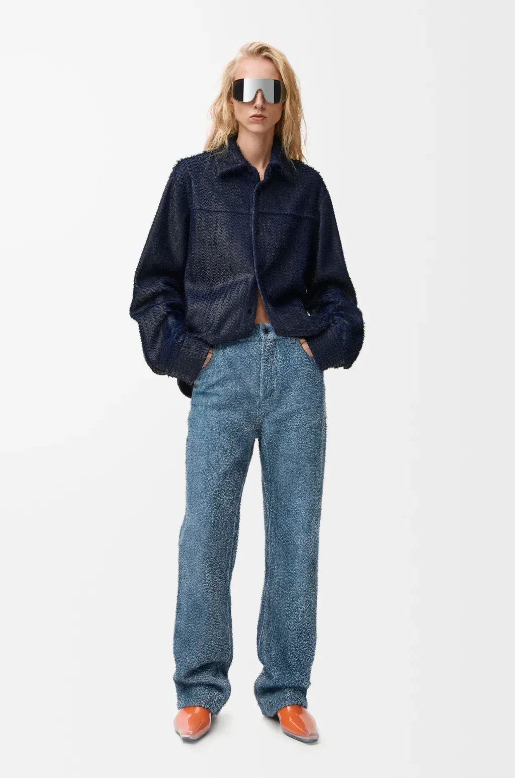 Overshirt In Nappa Lambskin