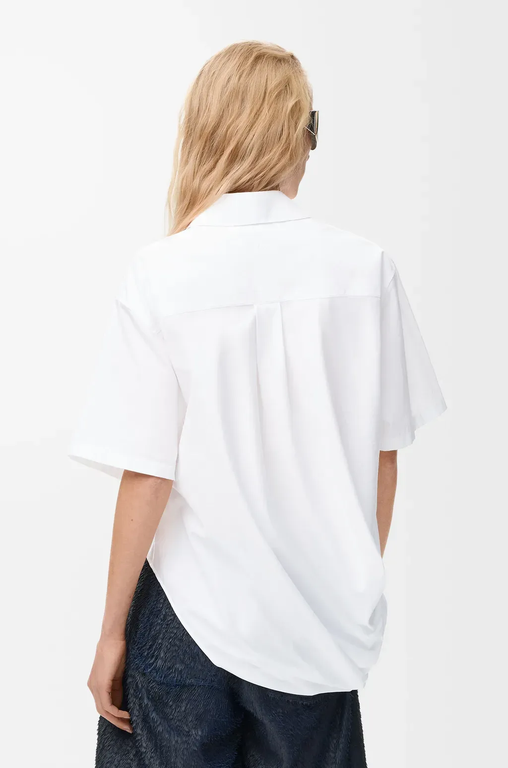 Short Sleeve Shirt In Cotton
