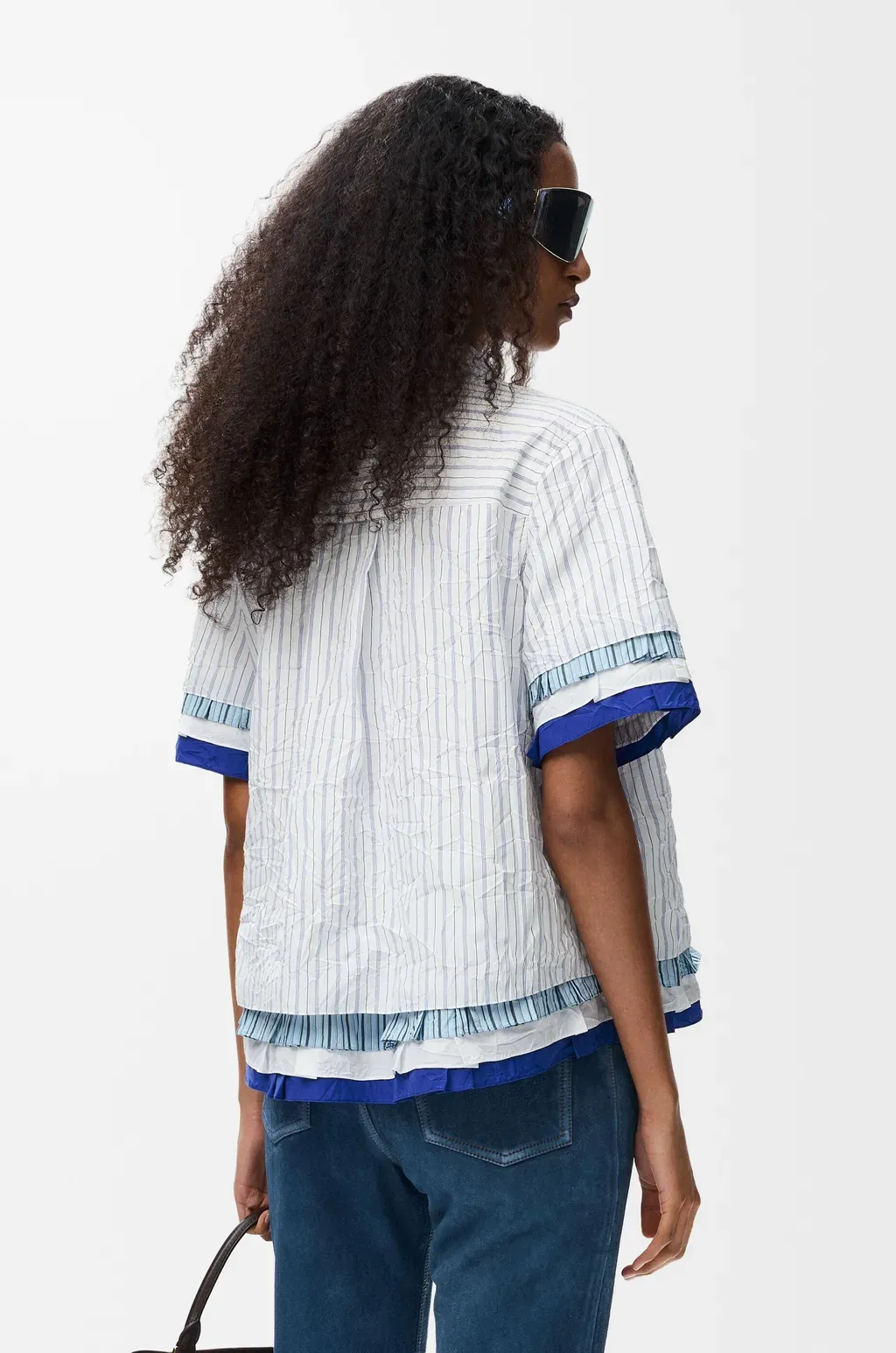 Short Sleeve Shirt In Technical Cotton