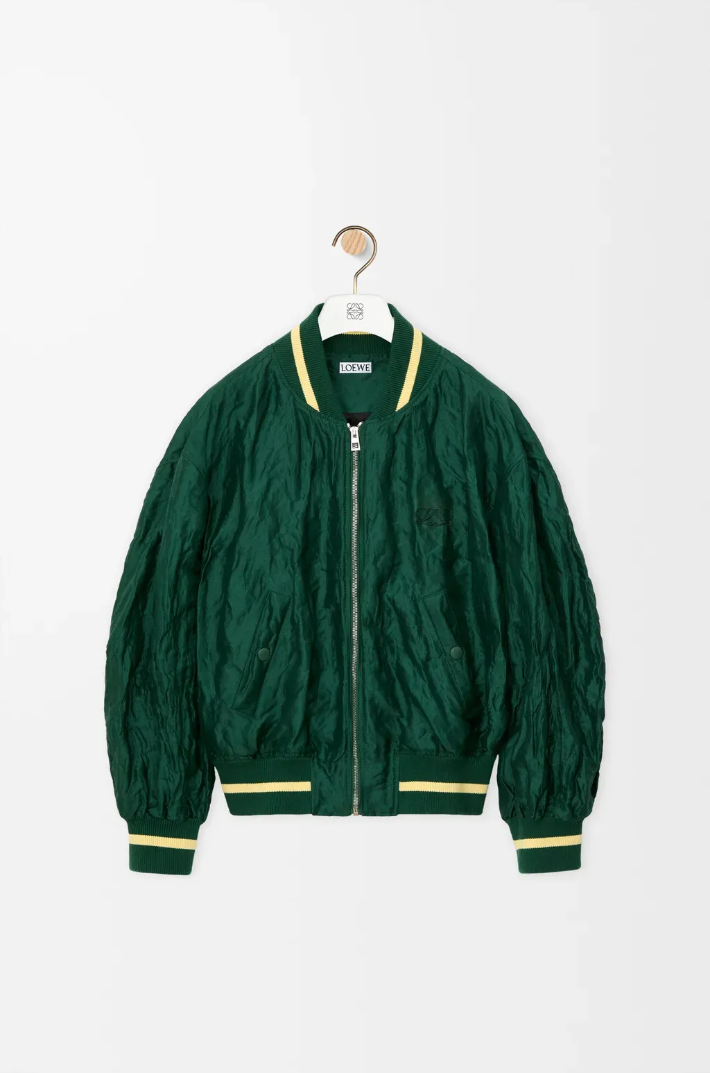Bomber Jacket In Technical Fabric